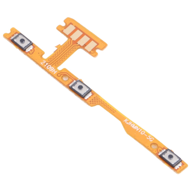 Power Button & Volume Button Flex Cable for Xiaomi Redmi Note 10 5G, For Xiaomi Redmi Note 10 5G - BSPART