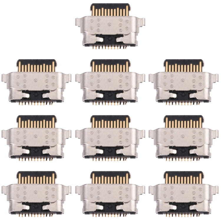 10 PCS Charging Port Connector for Lenovo Z6, For Lenovo Z6