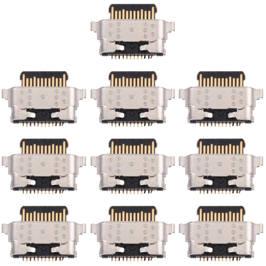 10 PCS Charging Port Connector for Motorola Moto G9 Plus XT2087-1, For Motorola Moto G9 Plus
