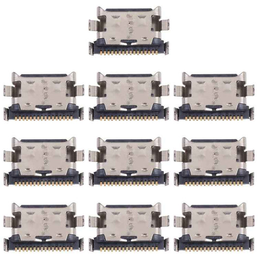 10 PCS Charging Port Connector for Honor X10 Max 5G