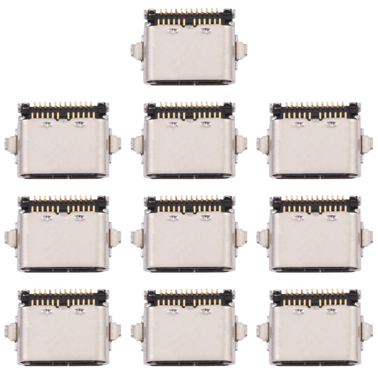 10 PCS Charging Port Connector for Lenovo M10 Plus TB-X606, TB-X606F, For Lenovo M10 Plus - BSPART
