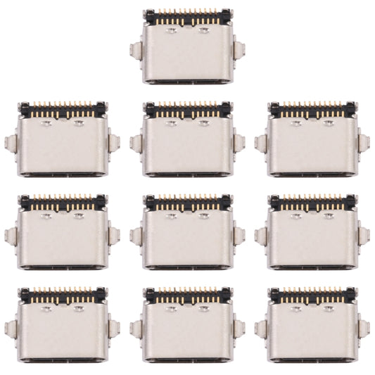 10 PCS Charging Port Connector for Lenovo M10 Plus TB-X606, TB-X606F, For Lenovo M10 Plus - BSPART