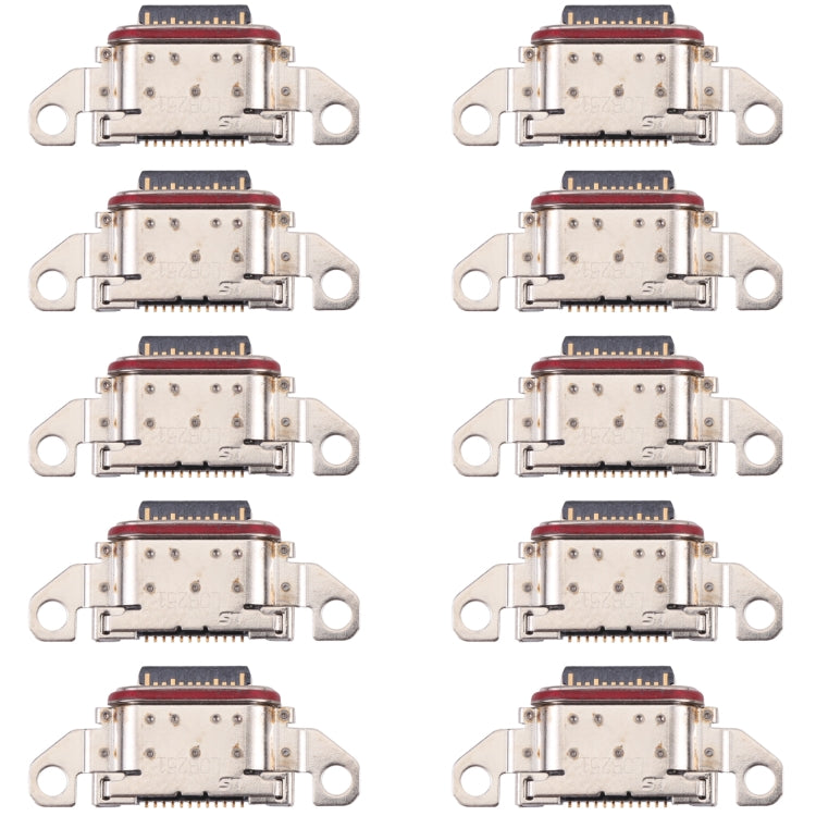 10 PCS Charging Port Connector for LG Velvet 5G / Velvet 4G / Velvet 5G UW LM-G900N, LM-G900EM, LM-G900, LM-G900TM, LMG910EMW, LM-G910EMW, LM-G900V, LM-G900V, For LG Velvet 5G / Velvet 4G / Velvet 5G UW
