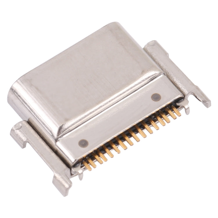 10 PCS Charging Port Connector for LG K50S LMX540HM, LM-X540, LM-X540BMW, LMX540BMW, For LG K50S