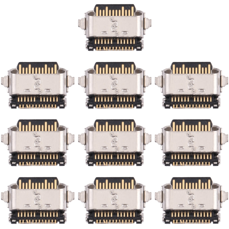 10 PCS Charging Port Connector for Motorola Moto One (P30 Play) XT1941, For Motorola Moto One (P30 Play)