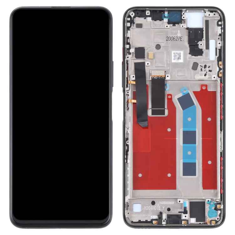 LCD Screen and Digitizer Full Assembly With Frame for Honor X10 Pro