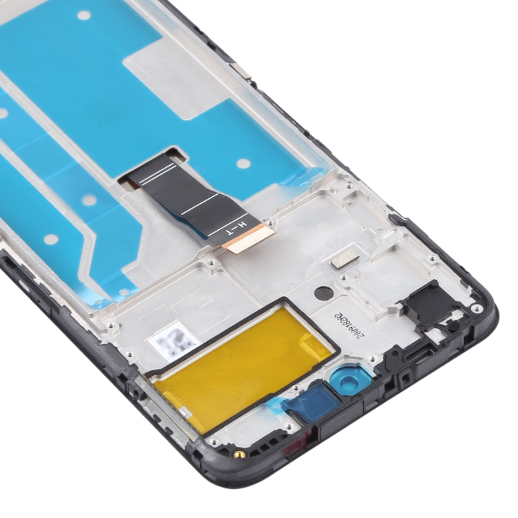 LCD Screen and Digitizer Full Assembly With Frame for Huawei Y7a