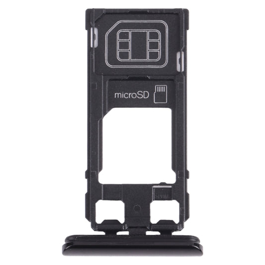 SIM Card Tray + Micro SD Card Tray for Sony Xperia 1 / Xperia XZ4, For Sony Xperia 1 / Xperia XZ4
