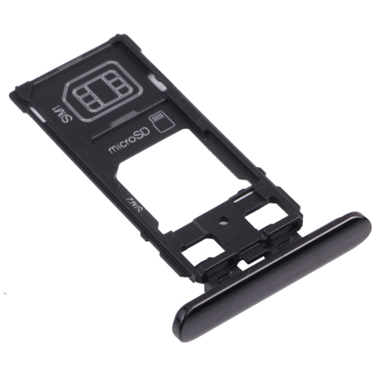 SIM Card Tray + SIM Card Tray / Micro SD Card Tray for Sony Xperia 5, For Sony Xperia 5 (Dual Card)