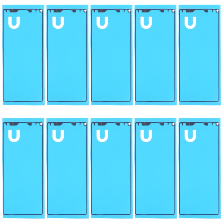 10 PCS Original Front Housing Adhesive for Sony Xperia 10, For Sony Xperia 10