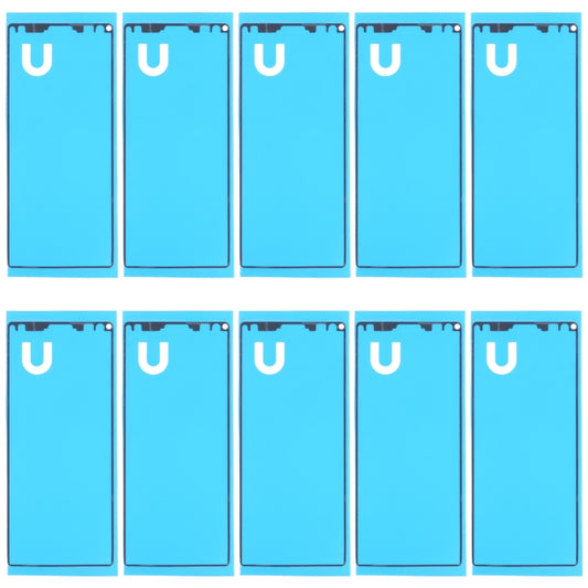 10 PCS Original Front Housing Adhesive for Sony Xperia 10, For Sony Xperia 10