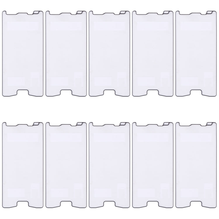 10 PCS Original Front Housing Adhesive for Sony Xperia Z5 / Xperia Z4, For Sony Xperia Z5 / Xperia Z4