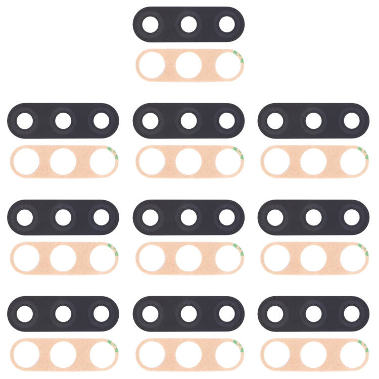 For Infinix S4 X626, X626B, X610B, X626B LTE 10pcs Back Camera Lens, For Infinix S4