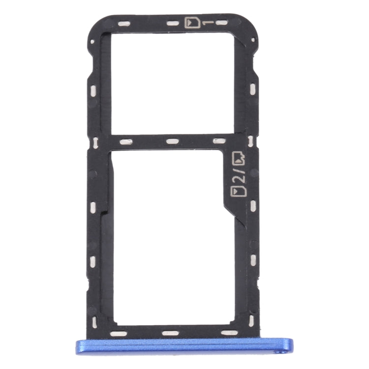 For ZTE Blade A52 SIM Card Tray + SIM Card Tray / Micro SD Card Tray, For ZTE Blade A52