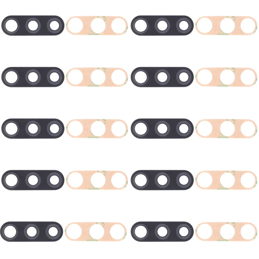 For Tecno Pouvoir 3 Plus LB8, LB8a 10pcs Back Camera Lens, For Tecno Pouvoir 3 Plus