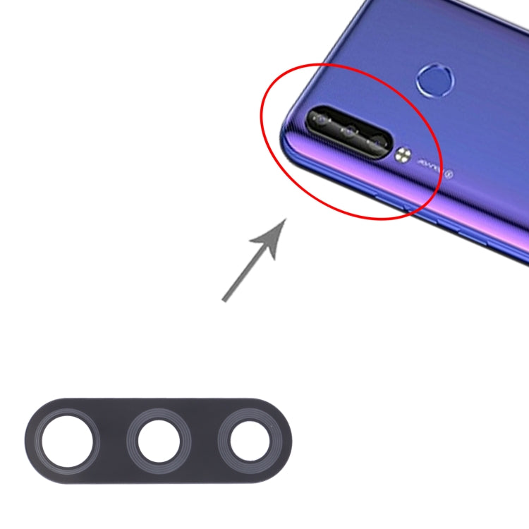 For Tecno Pouvoir 3 Plus LB8, LB8a 10pcs Back Camera Lens, For Tecno Pouvoir 3 Plus