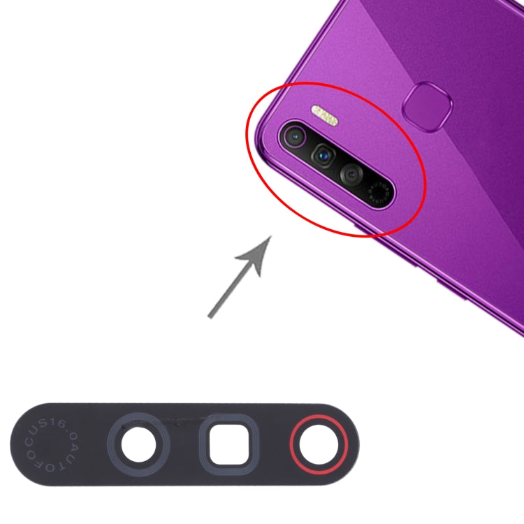 For Infinix S5 Lite X652B, X652C 10pcs Back Camera Lens, For Infinix S5 Lite - BSPART