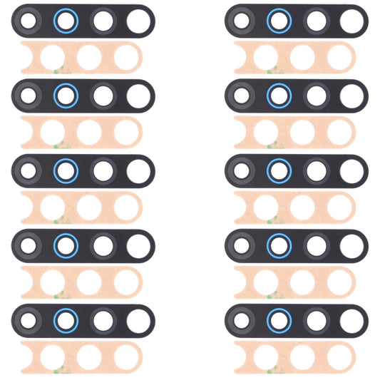 For Tecno Camon 12 CC7s 10pcs Back Camera Lens, For Tecno Camon 12