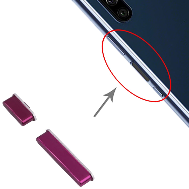 Power Button and Volume Control Button for Sony Xperia 5, For Sony Xperia 5 (Purple), For Sony Xperia 5 (Blue), For Sony Xperia 5