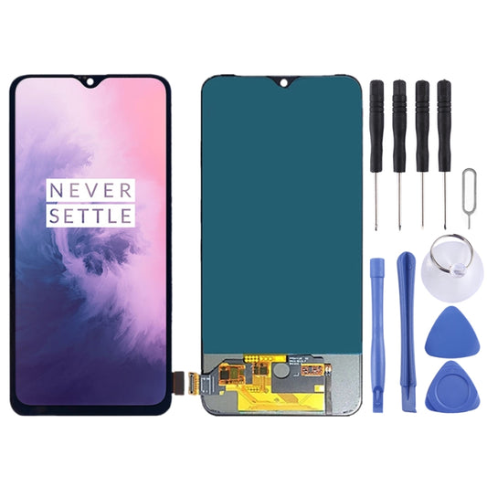 For OnePlus 7 GM1905 GM1901 GM1900 GM1903 with Digitizer Full Assembly, Not Supporting Fingerprint Identification TFT LCD Screen, For OnePlus 7 - BSPART