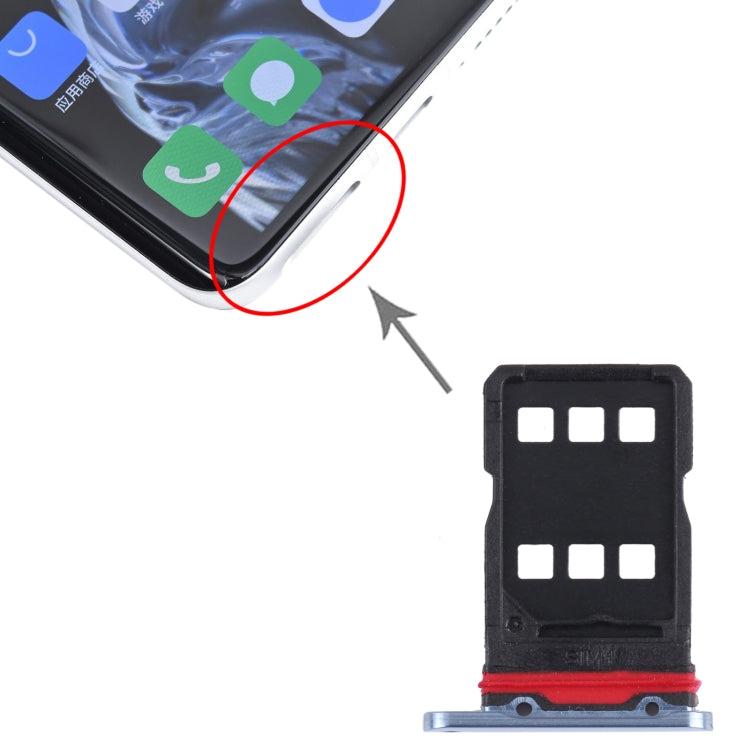 For Meizu 18  SIM Card Tray + SIM Card Tray, For Meizu 18