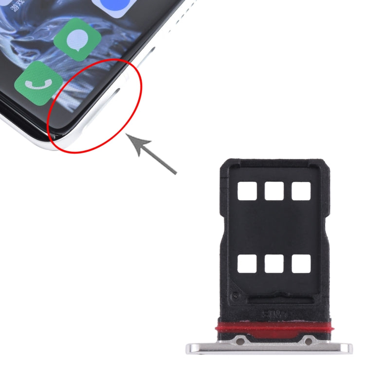 For Meizu 18 Pro SIM Card Tray + SIM Card Tray, For Meizu 18 Pro