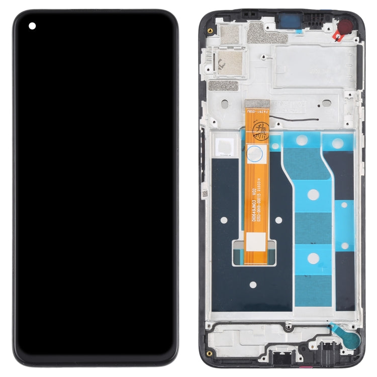 LCD Screen and Digitizer Full Assembly with Frame for OPPO Realme 6i (India) / Realme 6s / Realme Narzo RMX2002, For Realme 6i (India)/Realme 6s - BSPART