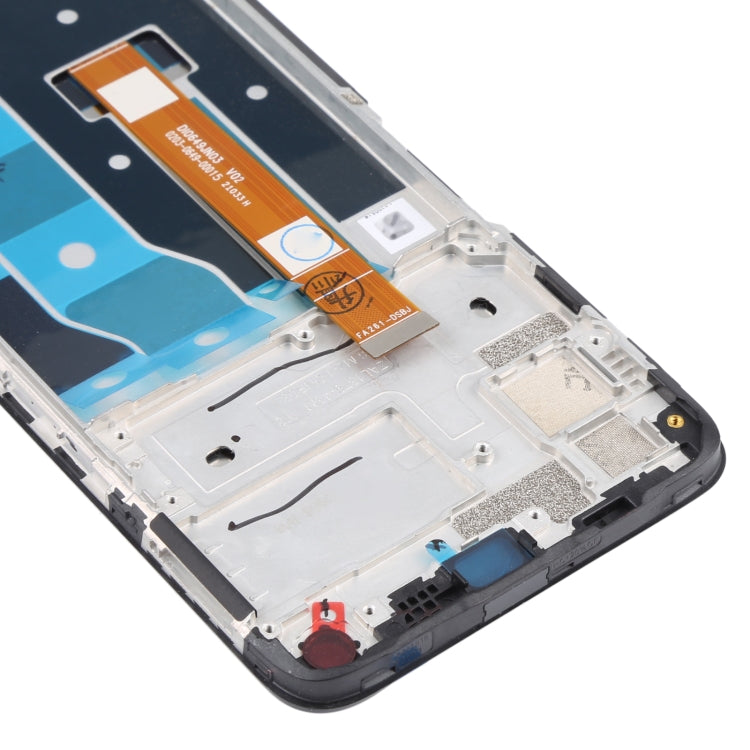 LCD Screen and Digitizer Full Assembly with Frame for OPPO Realme 6i (India) / Realme 6s / Realme Narzo RMX2002, For Realme 6i (India)/Realme 6s - BSPART