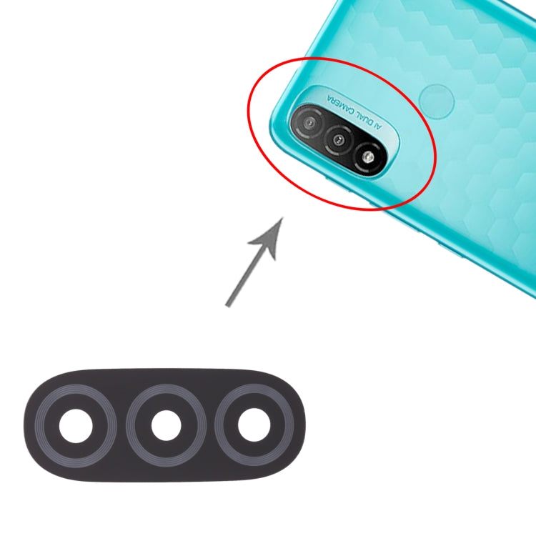 10 PCS Back Camera Lens for Motorola Moto E20 XT2155 XT2155-1, For Motorola Moto E20 - BSPART