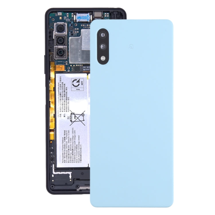 Battery Back Cover with Camera Lens Frame for Sony Xperia Ace II SO-41B, For Sony Xperia Ace II