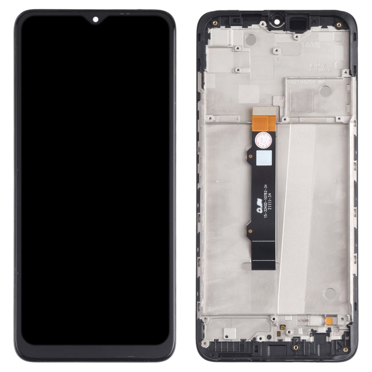 LCD Screen and Digitizer Full Assembly with Frame for Motorola Moto G50 XT2137-1 XT2137-2, For Motorola Moto G50