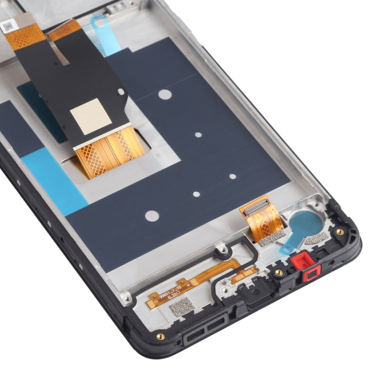 LCD Screen and Digitizer Full Assembly with Frame for Nokia 2.4 TA-1277 TA-1275 TA-1274 TA-1270, For Nokia 2.4