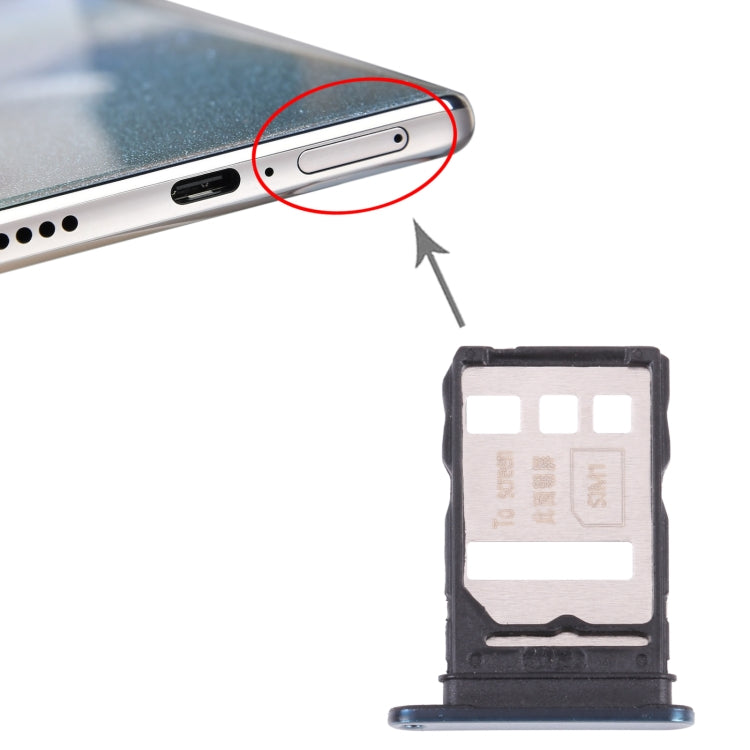 SIM Card Tray + SIM Card Tray for Honor 50 Pro, For Honor 50 Pro