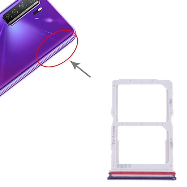 SIM Card Tray + NM Card Tray for Huawei nova 7 SE 5G Youth