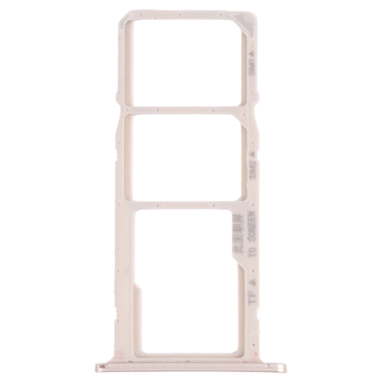 SIM Card Tray + SIM Card Tray + Micro SD Card Tray for Huawei Y5 lite (2018), For Huawei Y5 lite (2018)