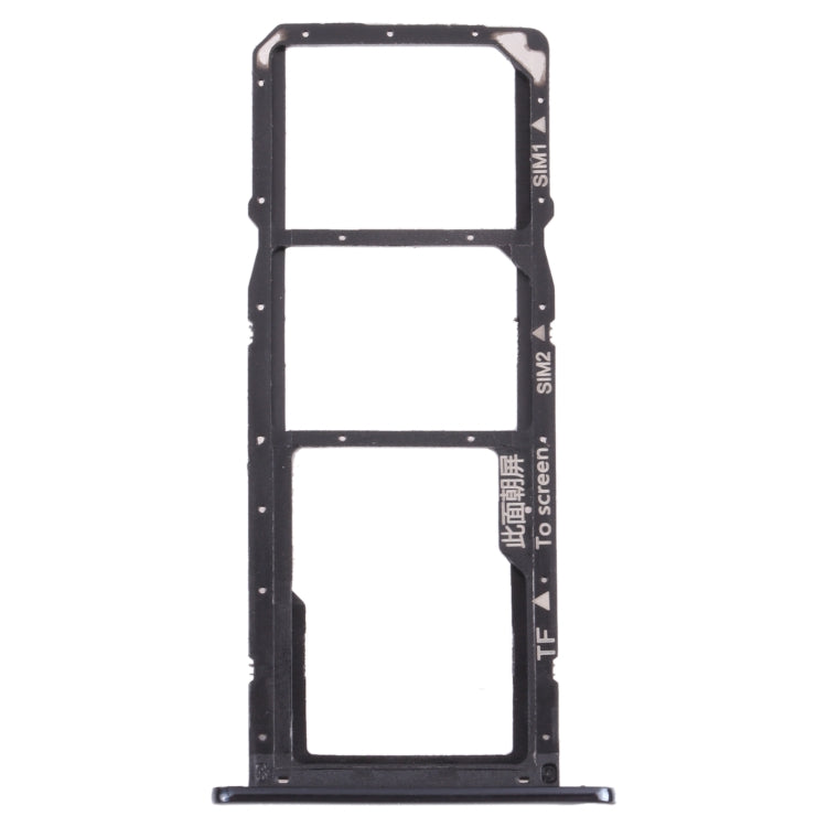 SIM Card Tray + SIM Card Tray + Micro SD Card Tray for Huawei Enjoy 8e, For Huawei Enjoy 8e - BSPART