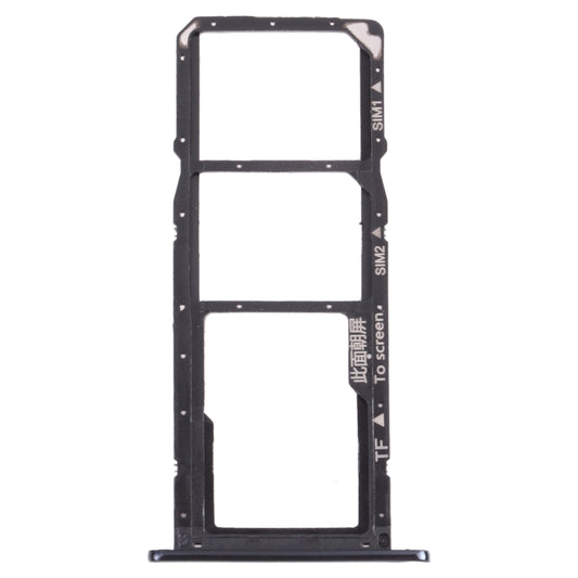 SIM Card Tray + SIM Card Tray + Micro SD Card Tray for Huawei Enjoy 8e, For Huawei Enjoy 8e - BSPART