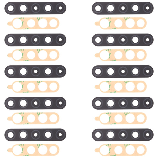 10 PCS Back Camera Lens for LG K61 LMQ630EAW, LM-Q630EAW, LM-Q630, For LG K61