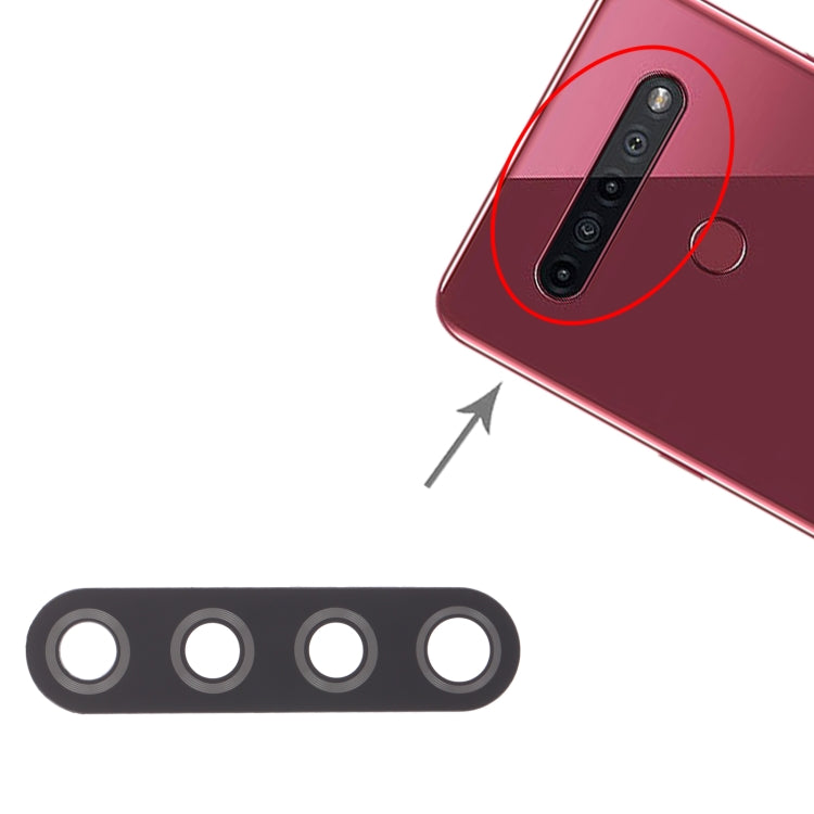 10 PCS Back Camera Lens for LG K51 / Q51 LM-Q510N K500MM, For LG K51 / Q51