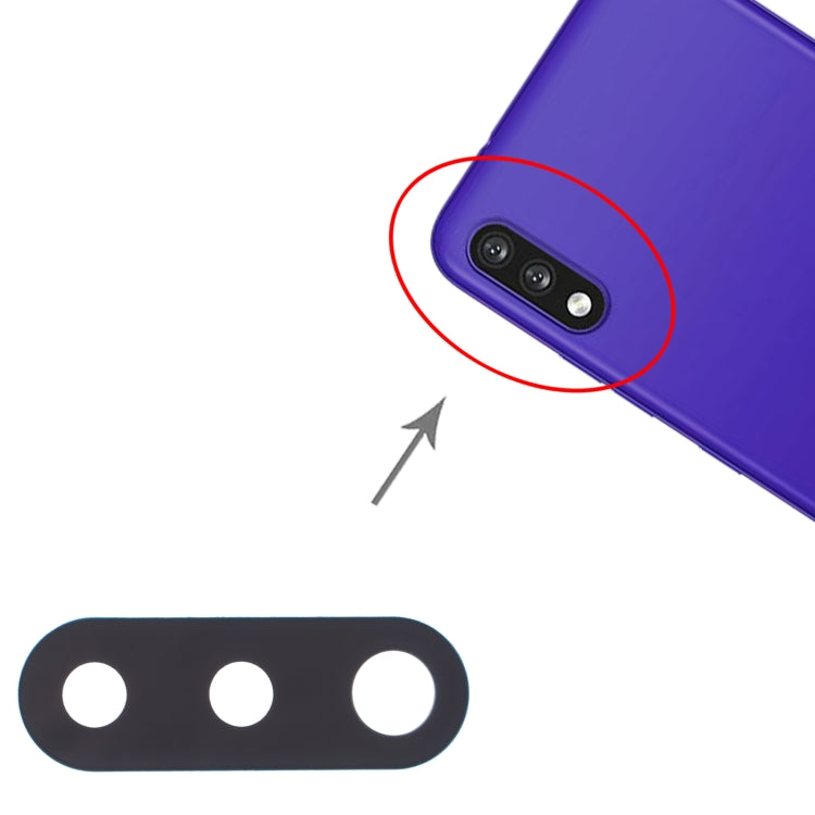 10 PCS Back Camera Lens for LG K22 LMK200Z, LMK200E, LMK200B, LM-K200, For LG K22