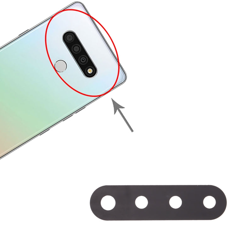 10 PCS Back Camera Lens for LG Stylo 6 / K71, For LG Stylo 6 / K71
