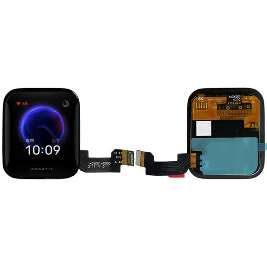 LCD Screen and Digitizer Full Assembly for Huami Amazfit Pop Pro A2009, For Huami Amazfit Pop Pro - BSPART
