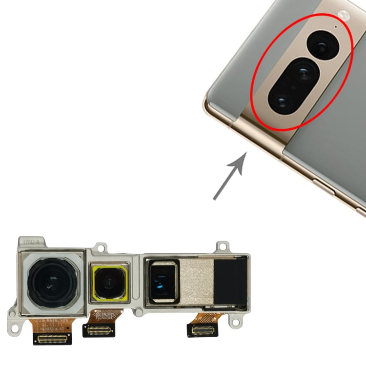 For Google Pixel 7 Pro 5G Original Back Facing Camera, For Google Pixel 7 Pro 5G