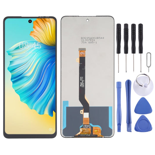 LCD Screen and Digitizer Full Assembly for Tecno Camon 17P CG7, For Tecno Camon 17P