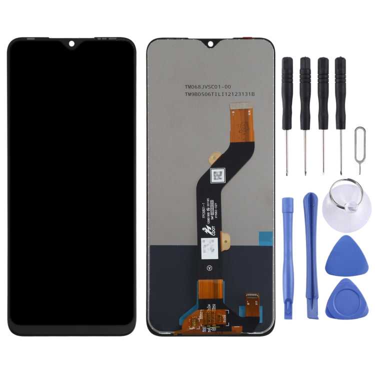 LCD Screen and Digitizer Full Assembly for Infinix Hot 10T X689C, For Infinix Hot 10T
