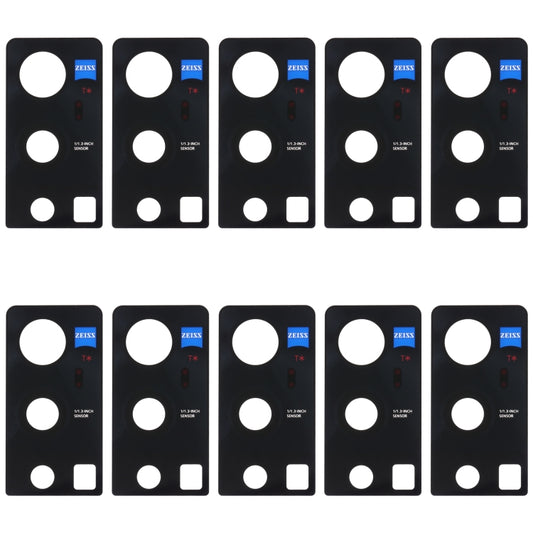 For Vivo X60 Pro+ V2056A 10pcs Back Camera Lens, For Vivo X60 Pro+