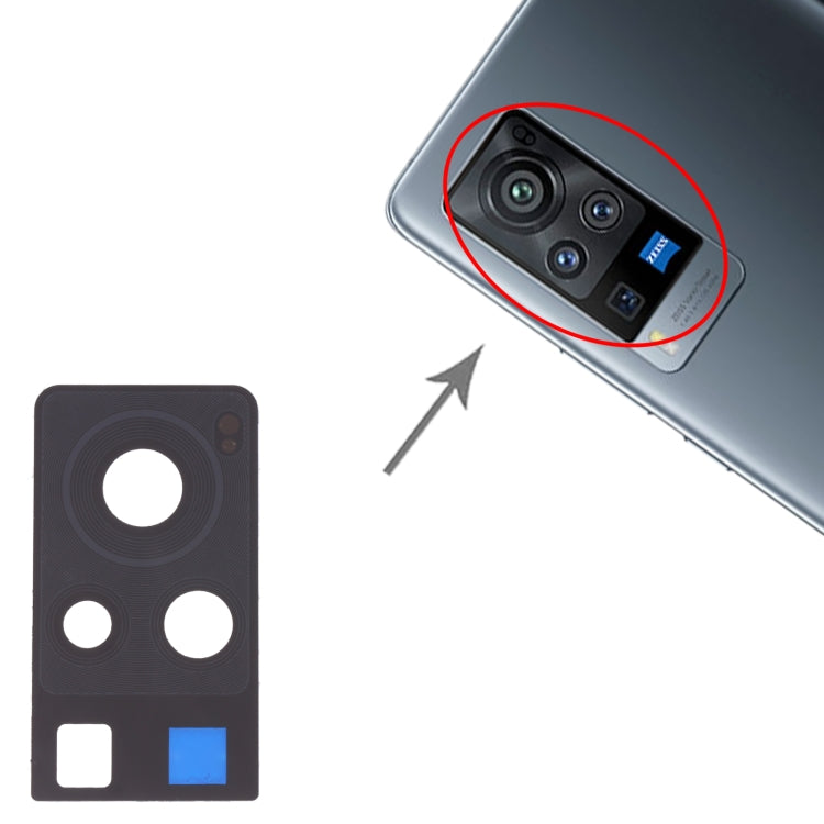 For Vivo X60 Pro V2047A, V2047 10pcs Back Camera Lens, For Vivo X60 Pro