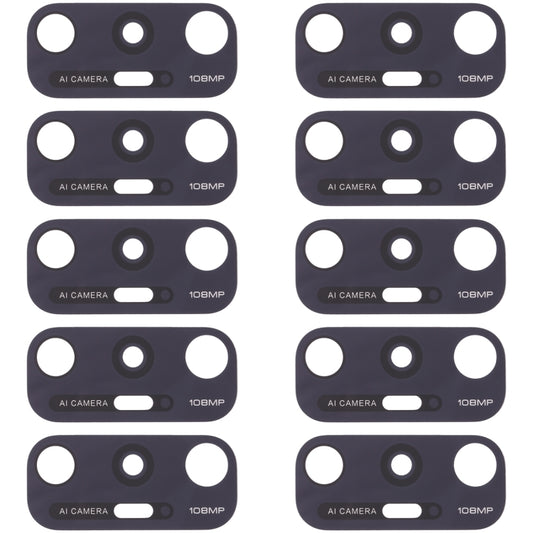 10 PCS Back Camera Lens for Xiaomi Mi 10s M2102J2SC, For Xiaomi Mi 10s