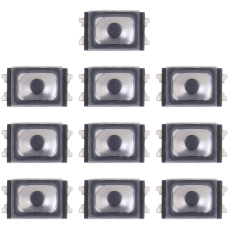 10 PCS 2.5 x 2MM Switch Button Micro SMD For Huawei / vivo / OPPO / Xiaomi, 2.5 x 2MM