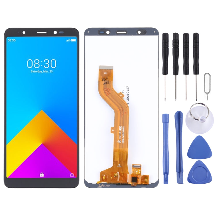 LCD Screen and Digitizer Full Assembly for Itel A55, For Itel A55